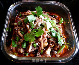 Cold Red Oil Beef Veal recipe