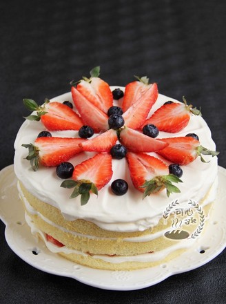 Strawberry Naked Cake recipe