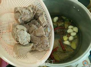 Sauce Beef with Cold Beef recipe