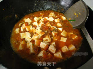 Tofu with Tomato Sauce and Minced Meat - Quickly Make A Delicious Home-cooked Appetizer recipe