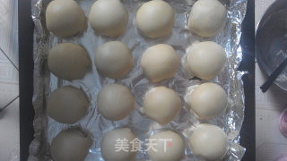 #柏翠大赛# Net Red Egg Yolk Crisp—— Mochi Pork Floss Egg Yolk Crisp recipe