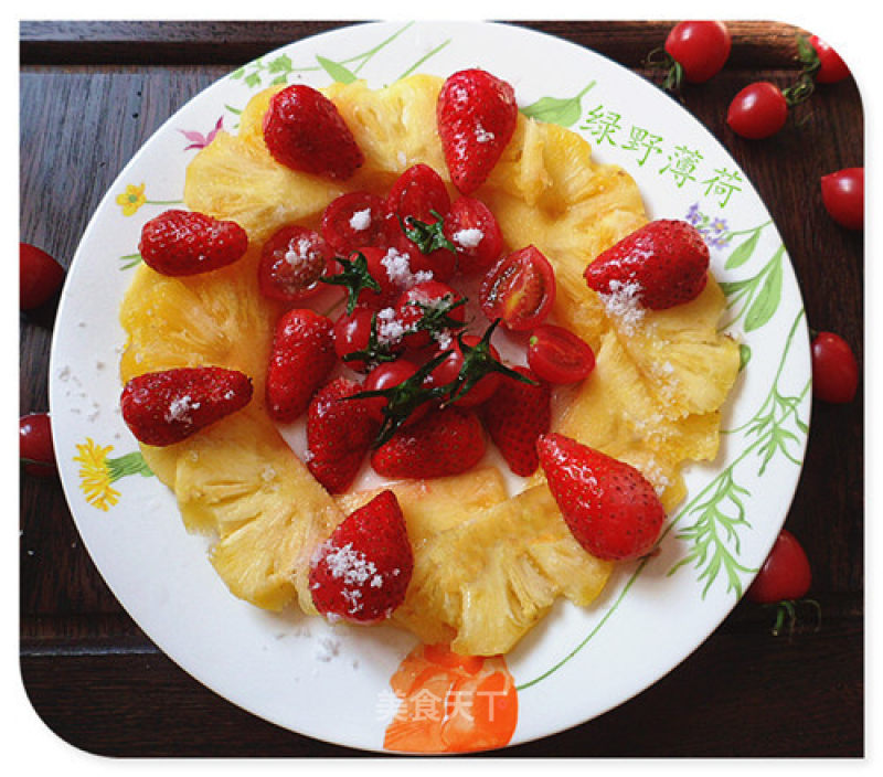 Pineapple Strawberry Compote recipe