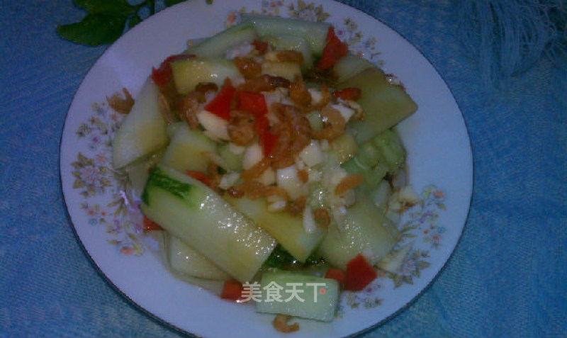 Sea Rice Mixed with Cucumber recipe