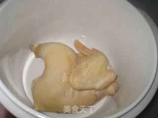 Stewed Chicken with Matsutake Mushroom recipe