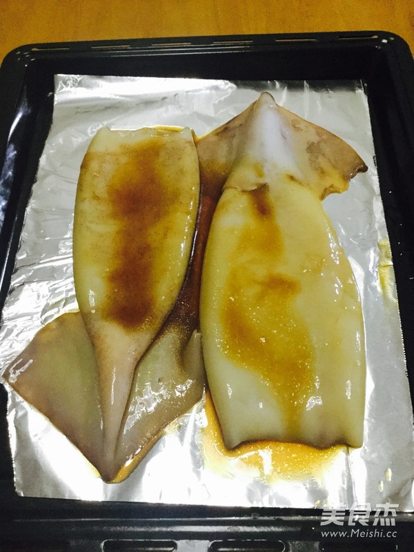 Grilled Squid Tube recipe