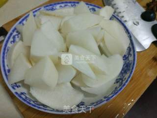 Beef Brisket Stewed with Radish recipe