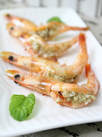 Grilled Prawns with Garlic