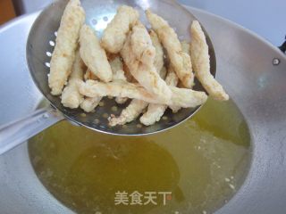 Crispy Salt and Pepper Chicken Wicker [a Dish of Dragon Boat Festival] recipe