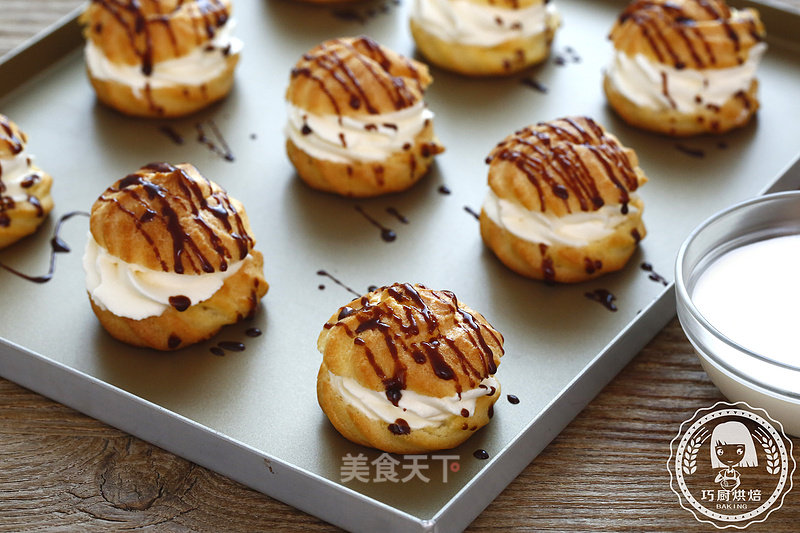 Cream Puffs (reference Serving Size: 40 Pcs) recipe