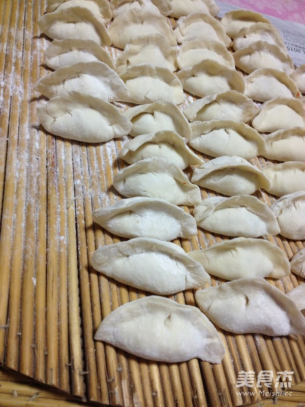 New Year's Eve Dinner in Southwestern Shandong: Lamb and Carrot Dumplings recipe