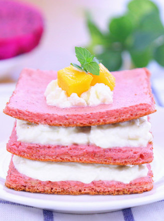 Dragon Fruit Cake Baby Food Recipe recipe