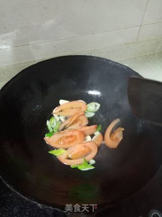 Stir-fried Cauliflower with Tomato recipe