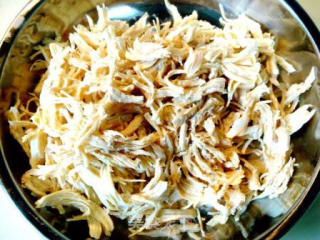 Spicy Shredded Chicken recipe