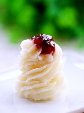 Blueberry Yam Puree recipe