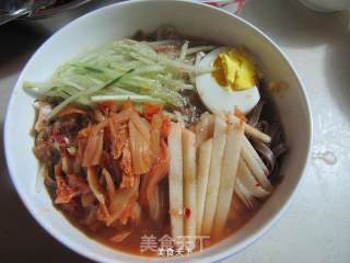 Korean Cold Noodles recipe