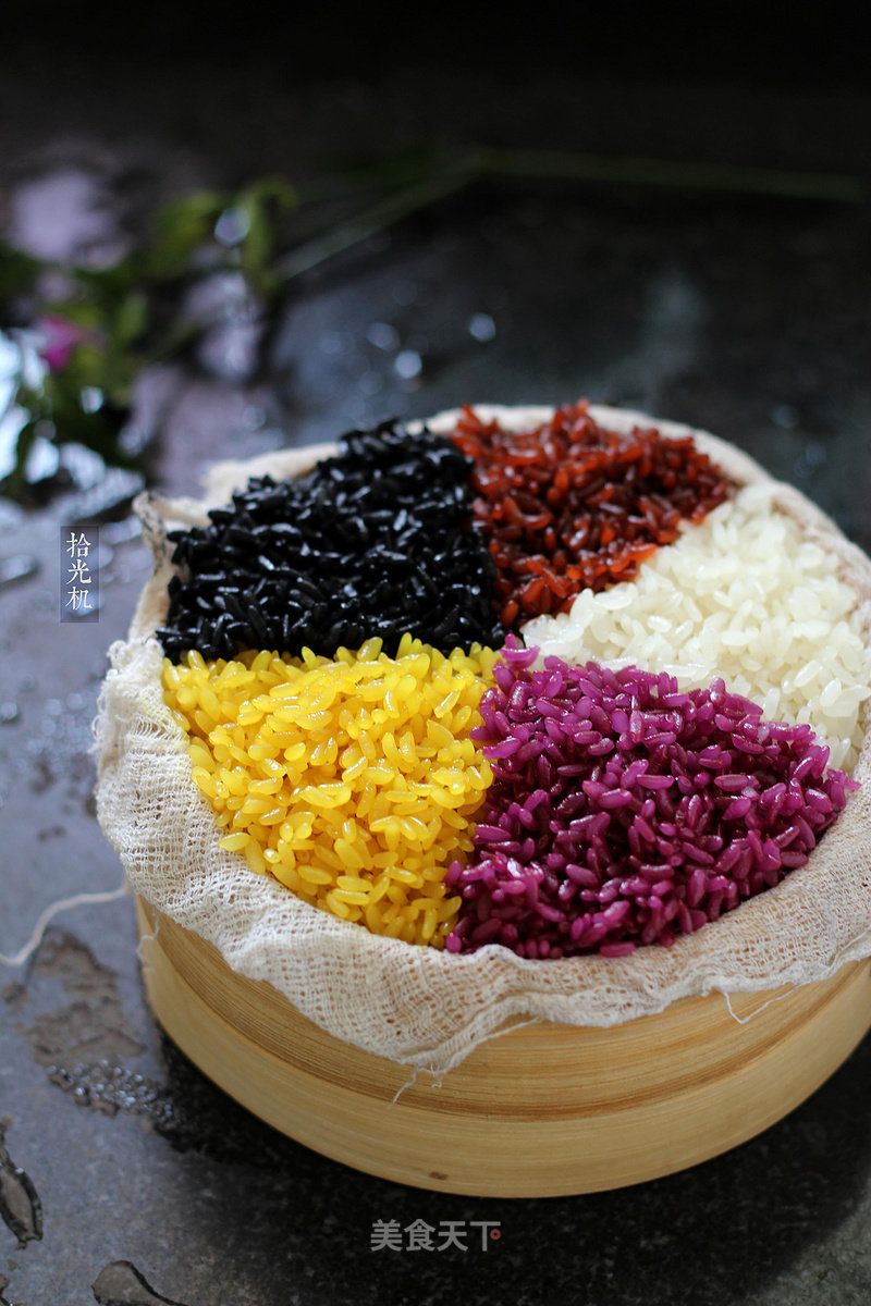 Deciphering The Natural Five-color Glutinous Rice Practice of The Zhuang Nationality recipe