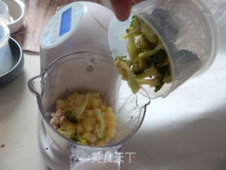 Broccoli Chicken Mashed recipe