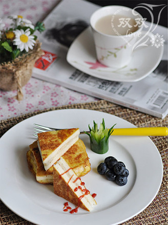 Golden Sandwich Steamed Bread Slices recipe