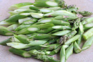 Asparagus Stir-fried Sausage recipe
