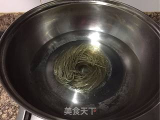 Spinach Mixed Vermicelli recipe