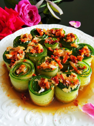 Hot and Sour Cucumber Roll recipe