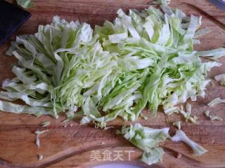 Stir-fried Pork Head with Cabbage recipe