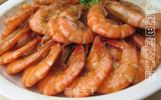 Salt Oil Fried Sea Prawns recipe
