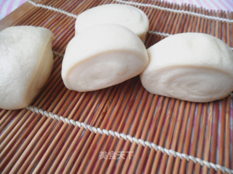 Evaporated Milk White Steamed Buns