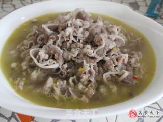 Sour Soup with Beef recipe