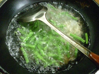 Fried Prawns with Beans recipe