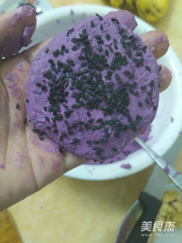 Purple Potato Cake recipe