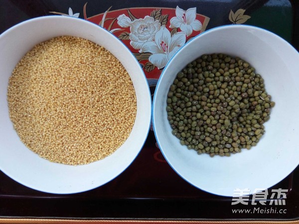 Millet Mung Bean and Lotus Seed Congee recipe