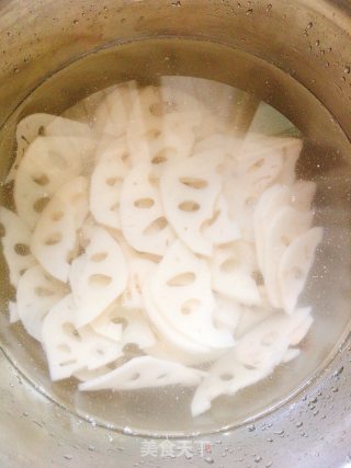 Cold Lotus Root Slices recipe