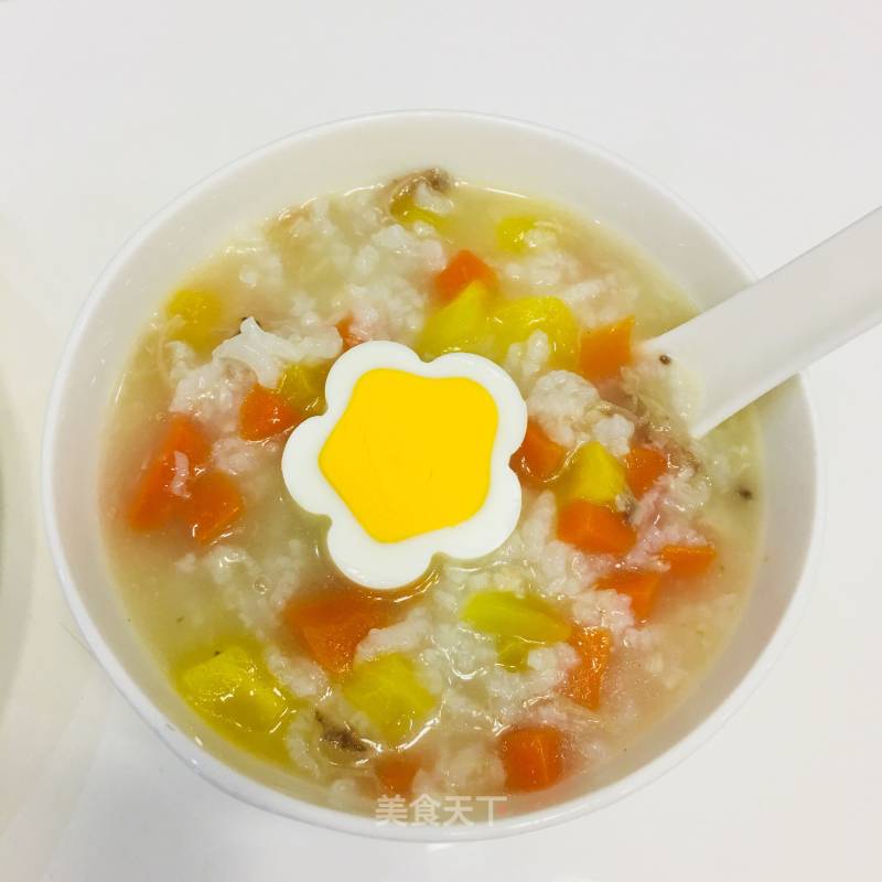 Carrot Bone Soup Porridge recipe