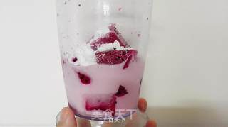 Milk Dragon Fruit Popsicle recipe