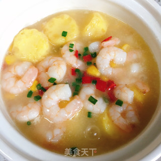 Yuzi Fresh Shrimp Claypot recipe