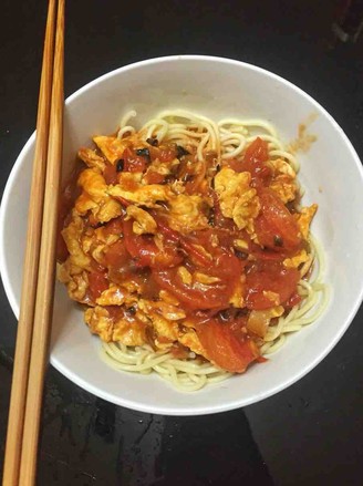 Tomato and Egg Noodles recipe