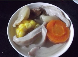 Fish Maw Pork Belly Corn Soup recipe