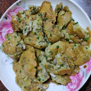 Fried Oyster (green Onion Version) recipe