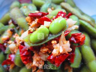 Spicy Cold Edamame recipe