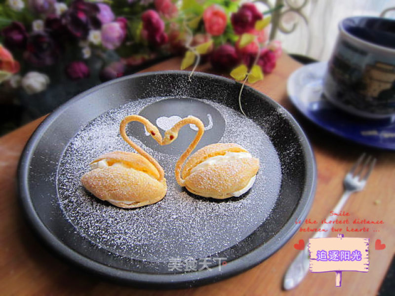 Swan Puffs--elegant Puffs that Taste Like Ice Cream recipe