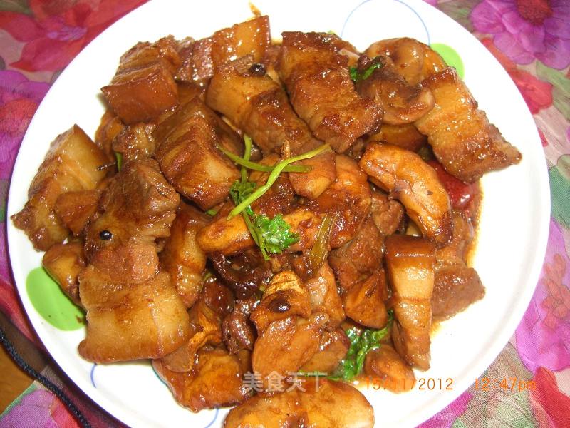 Braised Pork with Water Chestnut recipe