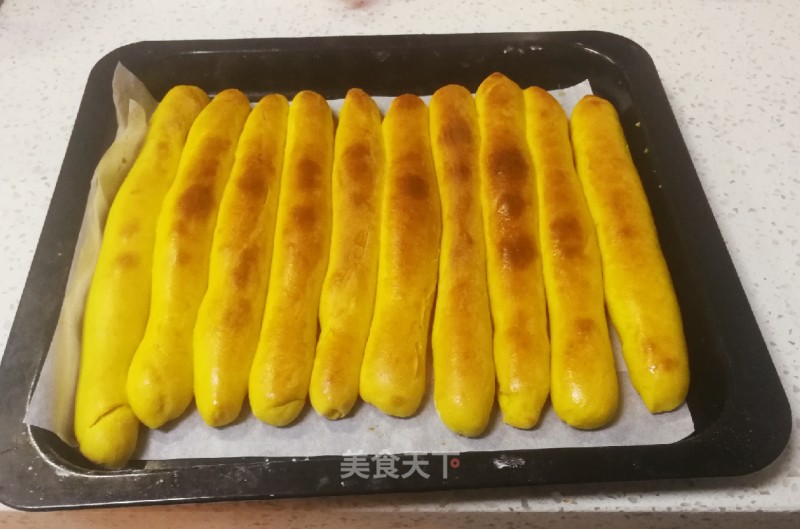 Pumpkin Milk Stick Bread recipe