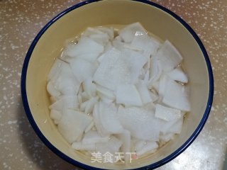 Sweet and Sour Radish Slices recipe