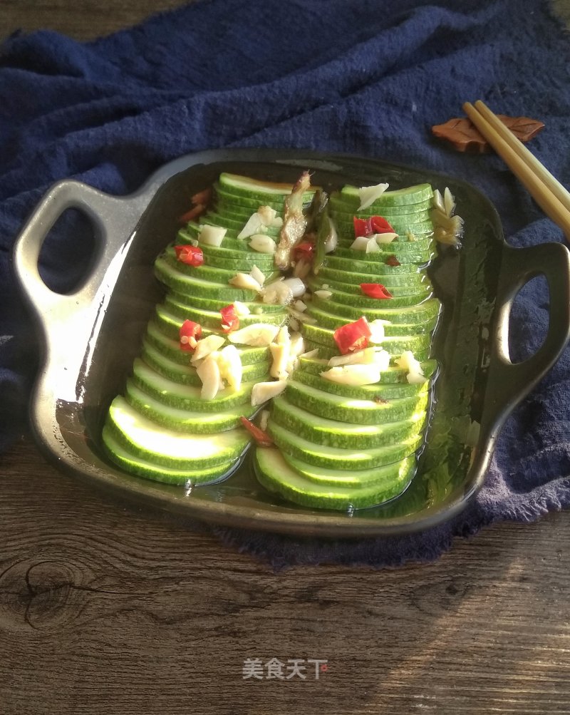 Steamed Zucchini