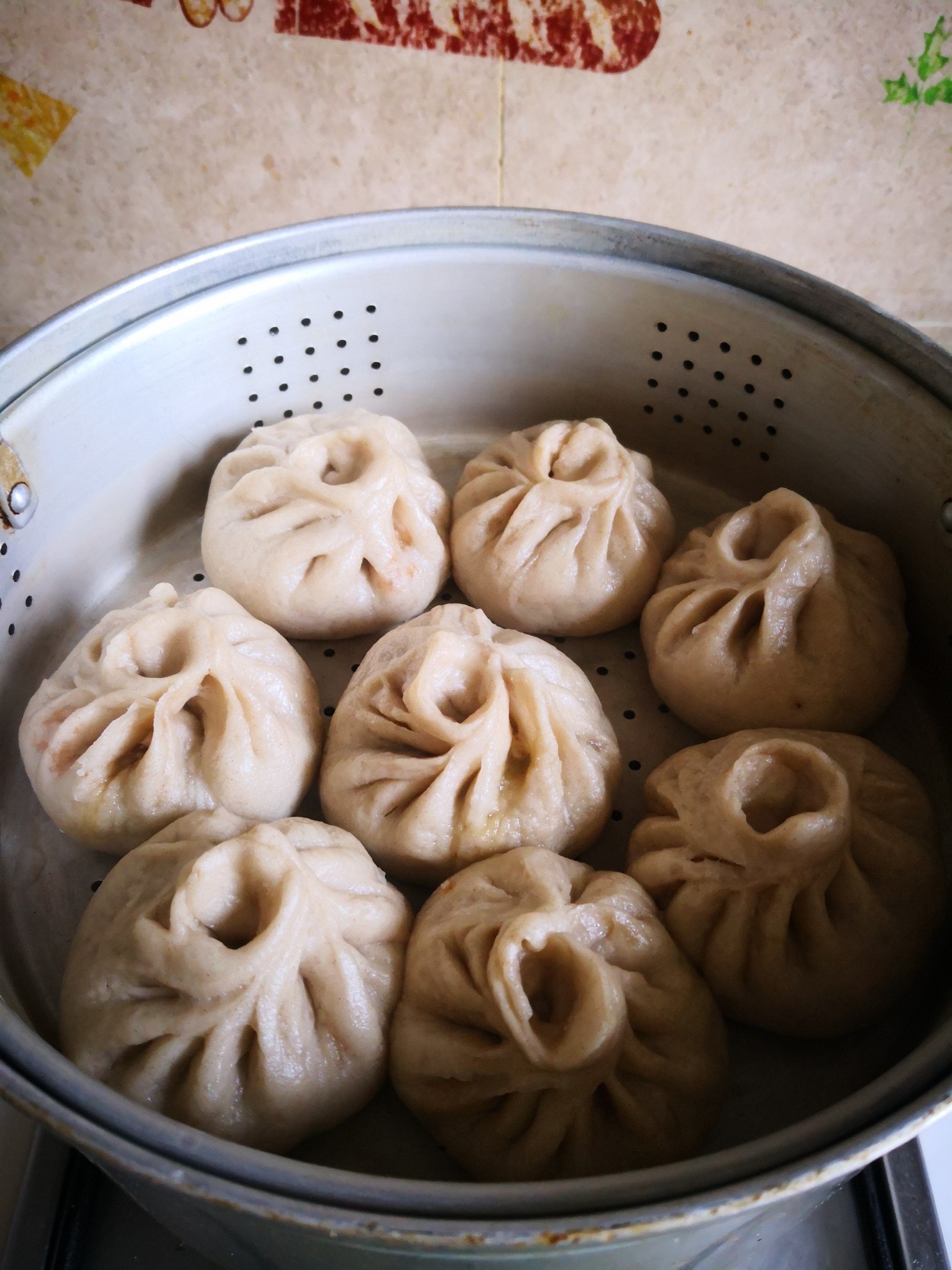 Soba Noodles Meat-flavored Buns recipe