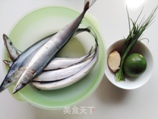 Fried Saury recipe