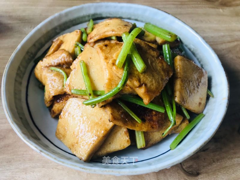 Dry Stir-fried Thousand Page Tofu recipe