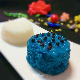 Butterfly Pea Flower Sticky Rice recipe