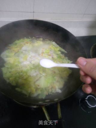Cabbage Sea Rice Soup recipe